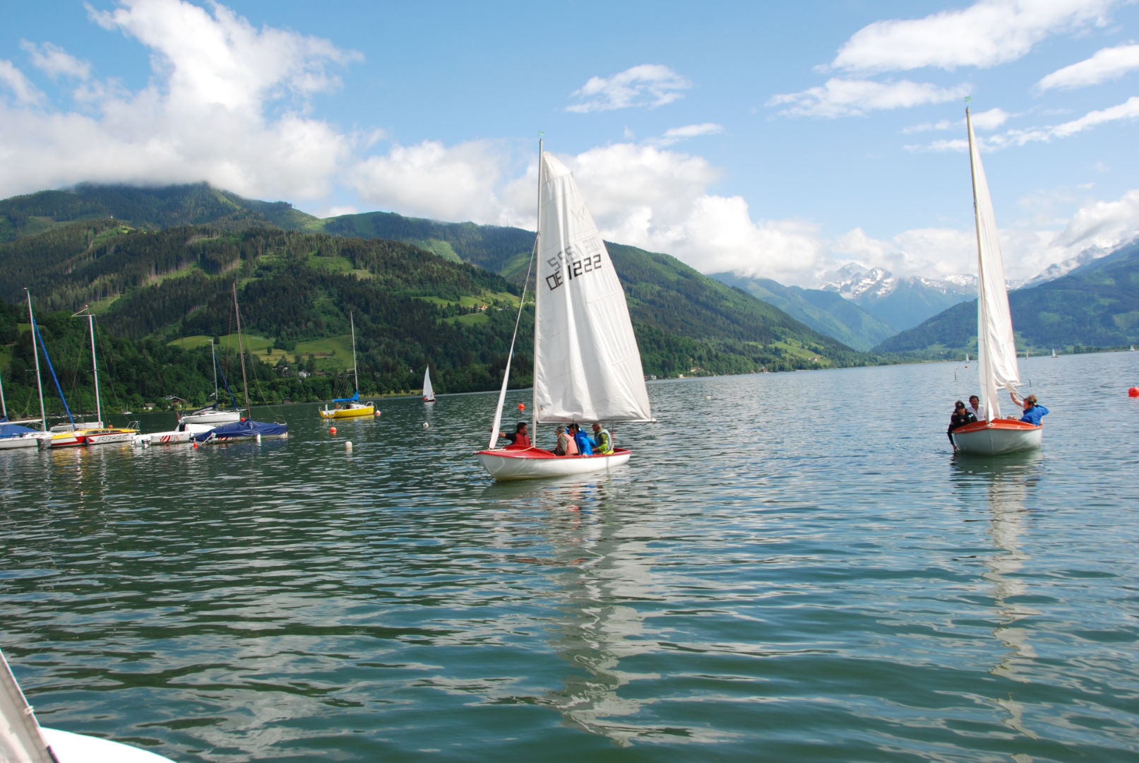 Segelevent am Zeller See